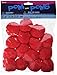 Darice Pom-Poms, 1.5-Inch, Red, 15-Pack (10178-30)
