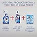 Lysol Complete Clean Toilet Bowl Cleaner with Bleach Value Pack, 2 Count