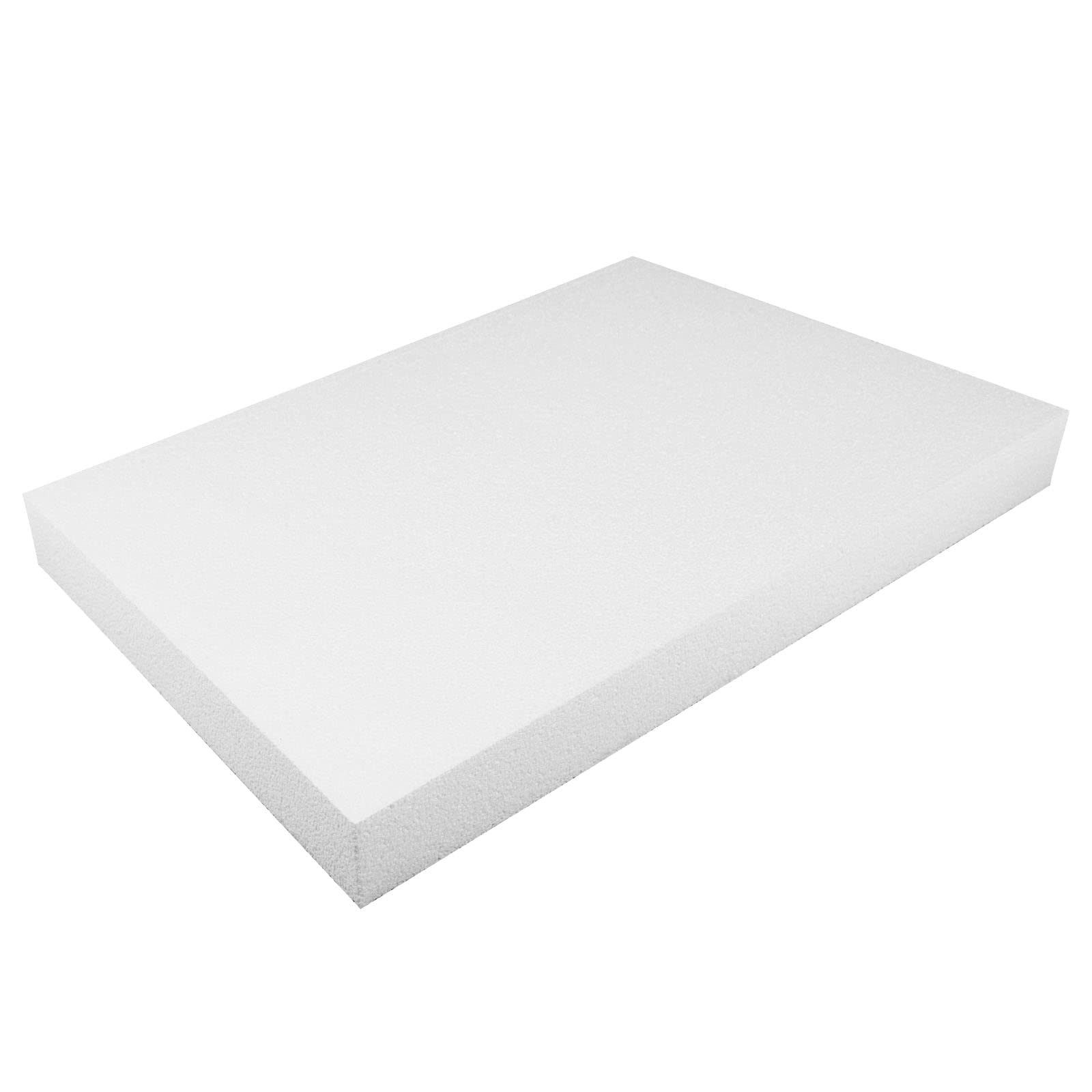 MCE-Commerce A3996021 Polystyrene Board Rectangular A3 297 x 420 x 4 cm 1 Piece for Crafts, Model Making, Creative Projects, Styrofoam, White — image 1