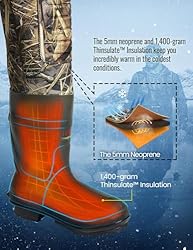 TIDEWE Hunting Wader, 5mm Neoprene Chest Waders