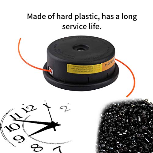 Sunnyys Frosted Plastic Grass Trimmer Head Top Rope Strimmer Lawn Mower Accessory - Thumbnail 3