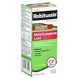 Robitussin Peak Cold Multi-symptom Cold, Maximum Strength, 4 Ounce