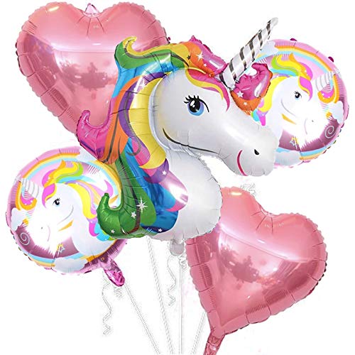 Giant Unicorn Balloon set, Large Unicorn Balloon set, Fairy Unicorn Balloon set (90m) Unicorn Balloon Mixed Colour set
