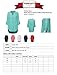 MBE Women's Henley Neck w/ Pocket 3/4 Sleeve Sheer Blouse Top