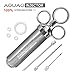 Meat Injector Kit with 2-oz Large Capacity Barrel + 3 Needles (100% 304 Stainless Steel )