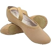 So Danca Stretch Canvas Split Sole Ballet Shoes for Adults, Women, Men (Sand, US Footwear Size System, Adult, Women, Numeric, Medium, 9)