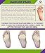 Premium Dancers Pads for Ball of feet Pain - Sesamoiditis Pads - Made in USA - 1/4