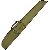 AUMTISC Soft Rifle Gun Case, 49/51 inch Padded Shotgun Bag with Carrying Handle for Hunting and Shooting