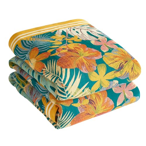 Bailix Premium Boho Tagesdecke 100% Baumwolle Kuscheldecke Doppelseitige Musselin Boho Decke 200x230cm, Kuschelige Sofadecke & Bettüberwurf, Patchwork