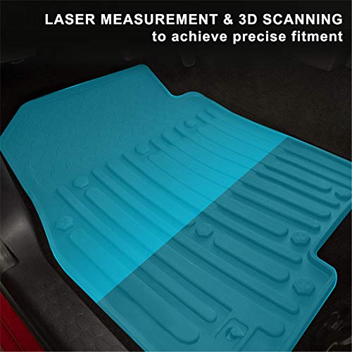 Kiwi Master Floor Mats Compatible for 20092018 Dodge Ram 1500 Quad Cab