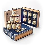 Book of Honey by Savannah Bee - Honey Gift with Tupelo, Lavender, Wildflower, Black Sage, Saw Palmetto and Orange Blossom Hon