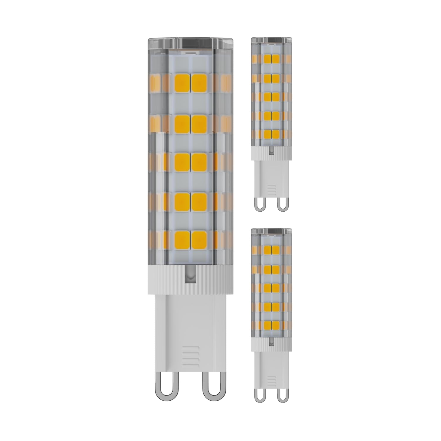 ledscom.de 3 Pieces G9 LED Bulb, White (3800 K), 4.4 W, 596lm