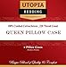 Utopia Bedding Cotton Pillow Case (Pack of 2) – (Queen, Black) – 100% Cotton Sateen for Maximum Softness and Easy Care - Elegant Double-Stitched Tailoring