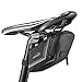 Ibera Saddle Bag 1L - Water-resistant, Strap-on Bike Bag In Multiple Colors - Bike Bags For Bicycles Mounts To All Bike Seats - Fit All Your Tools & Essentials - Bicycle Bag Taillight Compatible
