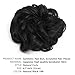 Ryalan Synthetic Hair Bun Extensions Messy Hair Scrunchies Hair Pieces for Women Hair Donut Updo Ponytail Hairpiece (Natural Black 1B#)thumb 3