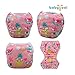 Babygoal Baby Girl Swim Diaper, Reusable Adjustable Washable Swim Underwear Fits 0-8M Baby Gifts and Swimming Lessons One Pack Small