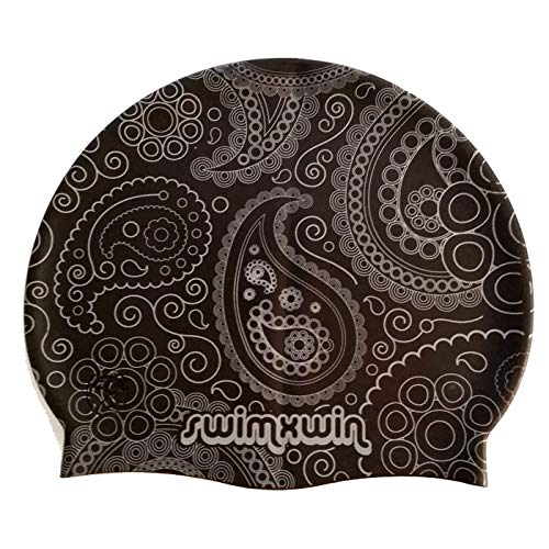 Drop Silicone Swimming Cap | Fantastic Pool Cap | Swim Cap for Men, Woman and Kids | Great Comfort and Fit | Italian Design and Style