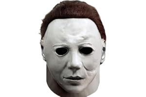 CSUJEE Michael Myers Mask, Halloween Horror Masquerade Cosplay Party Mask, Michael Myers Costume Scary Cosplay