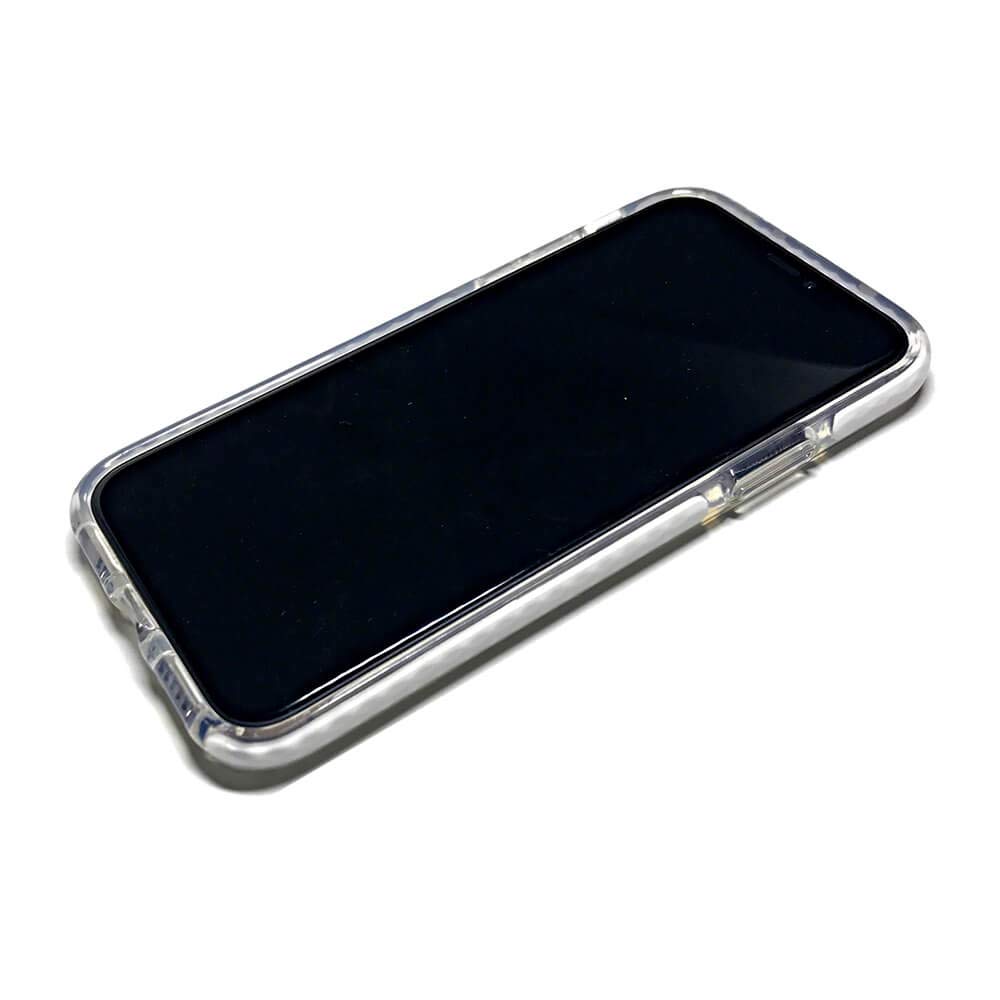 Cute Protective Girl Case for iPhone Xs X Clear with Glass Screen Protector by LFXTECH