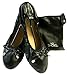 Shoes8teen Womens Foldable Ballerina Ballet Flats W/Bow 15 Colors