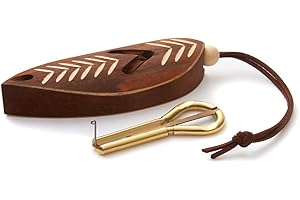 MUARO Jaw Harp by P.Potkin in Dark Wooden Case (Mouth Harp)