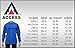 Access Men's Heavyweight Long Sleeve Thermal Crew Neck Top White Extra Large