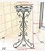Metal Tall Plant Stand Indoor/Outdoor,Iron Flower Pot Holder Small Plant Holders,Flower Pot Stand Flower Pot Supporting,Potted Plant Stand Plant Rack Planter Stand,for Home,Garden,Patio(Bronze,29.5in)thumb 1