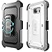 SUPCASE Unicorn Beetle Pro Series Case Designed for Galaxy S7 Edge, Full-Body Rugged Holster Case Without Built-in Screen Protector for Samsung Galaxy S7 Edge (2016 Release) (White/Gray)