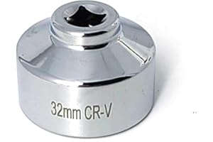 A ABIGAIL 32mm 6-Point Socket Wrench for GM, Volkswagen, Pontiac, Saturn, Saab - Chrome Vanadium Steel