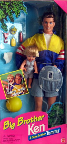 Mattel big brother ken & baby brother tommy