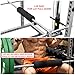 Valor Fitness Power Cage Squat Rack with Lat Pull Down Attachment and Pull Up Bar 2