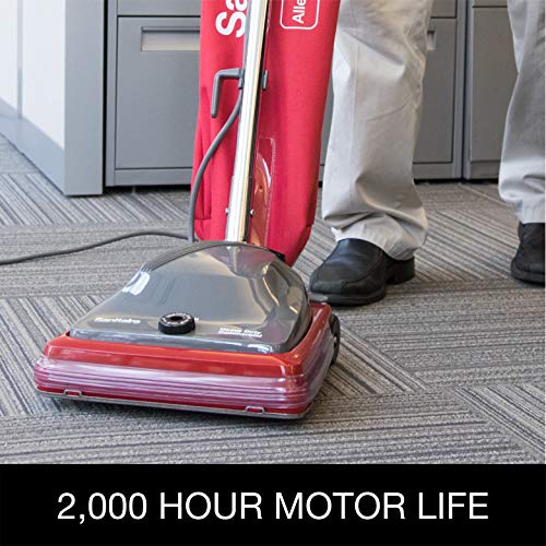 Sanitaire Tradition Commercial Bagged Upright Vacuum, SC688B, Red