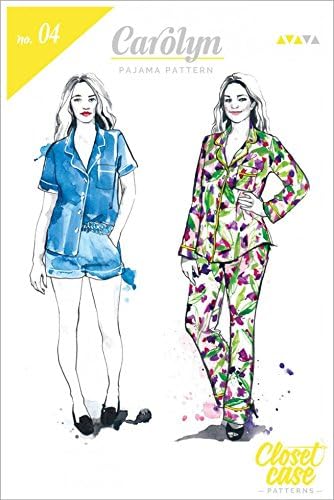 Closet Case Files Ladies Sewing Pattern Carolyn Pajamas