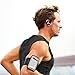 Minisuit Sporty Armband Key Holder for iPhone 7, 6s, 6 Black