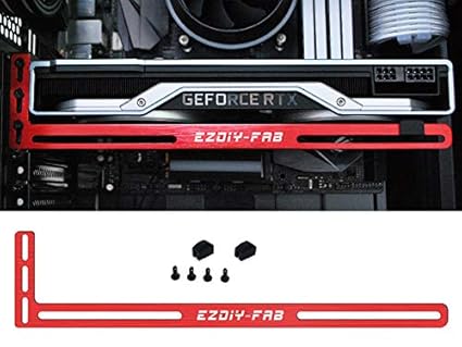 EZDIY-FAB Grafikkartenhalterung Unterstützung. EIN Grafikkartenhalter, GPU VGA-Klammer, für Benutzerdefinierte Desktop PC Gam