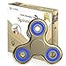 Zekpro The Anti-Anxiety 360 Spinner Helps Focusing Fidget Toy [3D Figit] Tri-Spinner EDC Focus Toy for Kids & Adults - Best Stress Reducer Relieves ADHD Anxiety Boredom Metal Bearing (Gold)