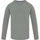 Boys' Rash Guard Long Sleeve UPF 50 Sun Shirts for Toddler Kids Rashguard Water Swimming
