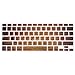 MOSISO Pattern Keyboard Cover Compatible with MacBook Pro 13/15 inch(with/Without Retina Display,2015 or Older Version),Older MacBook Air 13 inch (A1466/A1369,Release 2010-2017), Brown Wood Grain
