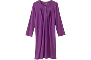 SILVERT'S ADAPTIVE CLOTHING & FOOTWEAR Silverts Open-Back Hospital Gowns for Women – Comfortable, Dignified, Easy Dressing for Seniors & Patients - Lace Trim