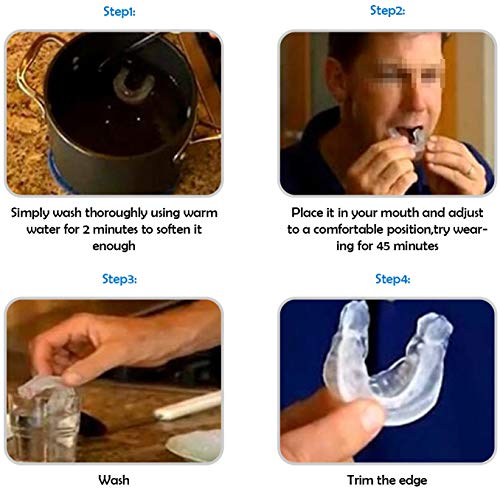 image for iMounTEK Anti-Snoring Moldable Mouth Guard Device. FDA Approved, Snore