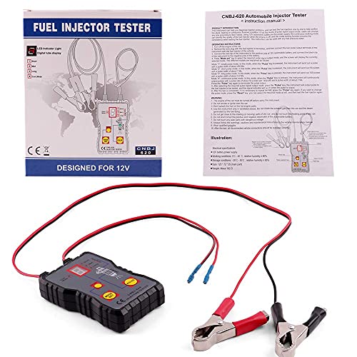 12V Fuel Injector Tester Professional Ignition Fuel Injector Pulse