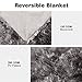 LANGRIA Luxury Super Soft Faux Fur Fleece Throw Blanket Cozy Fluffy Warm Breathable Lightweight and Machine Washable Dyed Fabric for Winter - Decorative Throw for Couch Sofa Bed (50