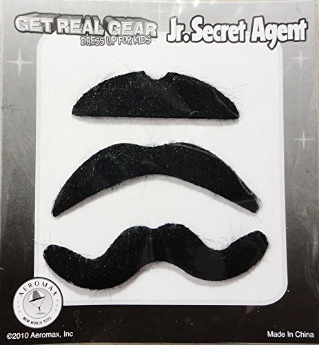 Aeromax Jr. Secret Agent with accessories, Size Youth Large, OSFM ages 9-12