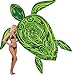 Coconut Float's Gigantic Sea Turtle Pool Raft 8 Feet