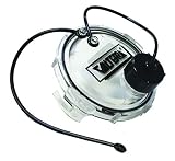 Valterra T1020-1CLR Waste Valve 3" with Capped 3/4" GHT, Clear, Bulk