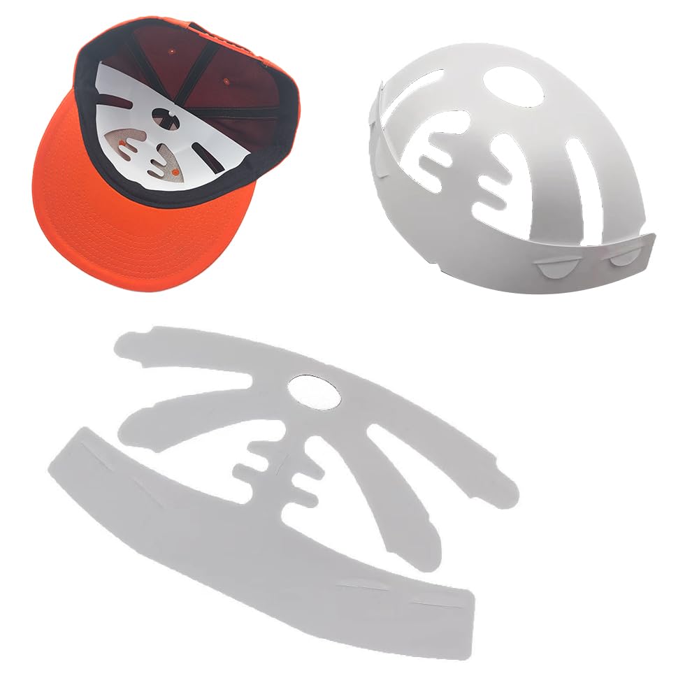 Photo 1 of SLOTHCITY 5 Pcs Plastic White Hat Inner Support Baseball Cap Flexible And Long Lasting Hat Shaper Universal Cap Inner Liner