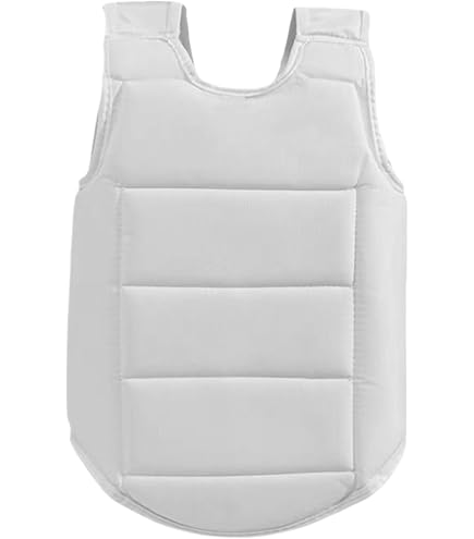 Protection De Poitrine Réglable Pour Karaté Et Taekwondo – Enfants 6-12 Ans – Rembourrage Ergonomique Et Respirant