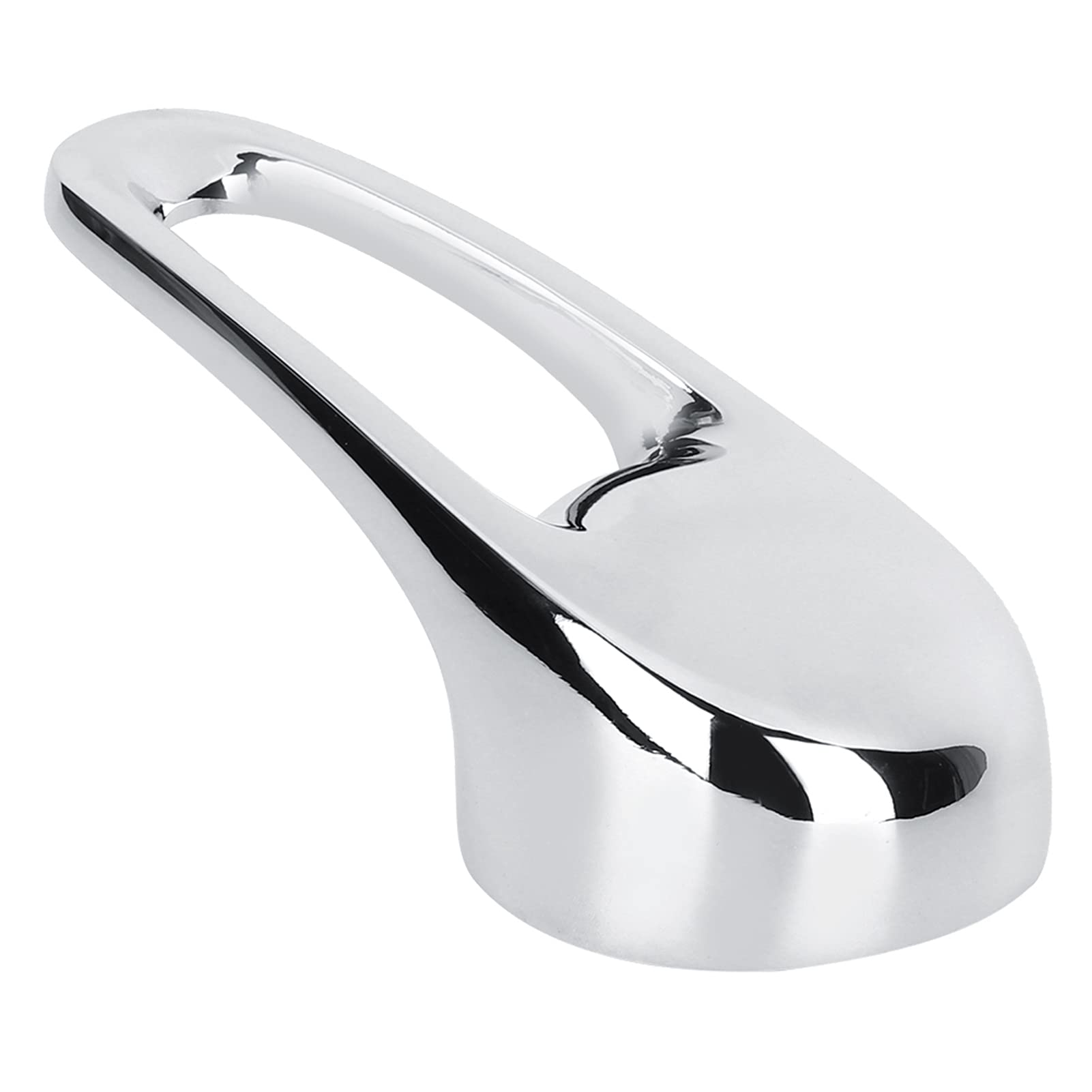 Segutage 35mm Polished Chrome Faucet Lever Handle, Modern Single Long Handle Replacement Kit, Zinc Alloy Basin Mixer Pressure Balance Bath Shower for Bathroom Kitchen Bath Hardware Accessories