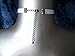 Adjustable Thin White Velvet Choker Necklace - Size Small