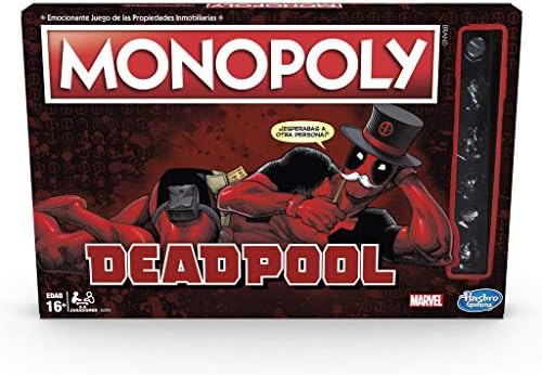 Monopoly - Deadpool (Hasbro E2033105): Amazon.es: Juguetes y juegos